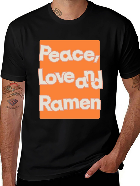 Peace Love Ramen Graphic Tee