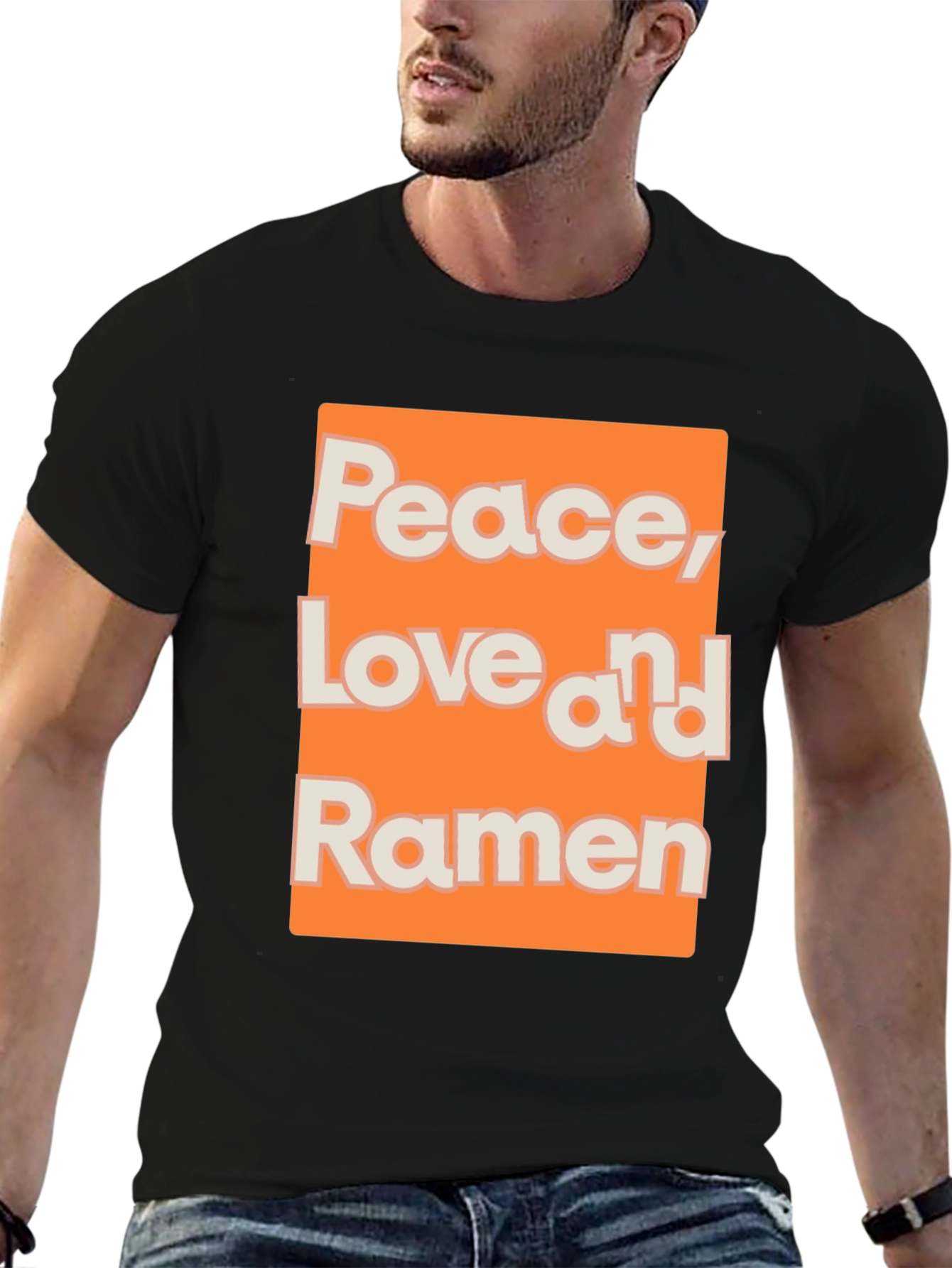 Peace Love Ramen Graphic Tee