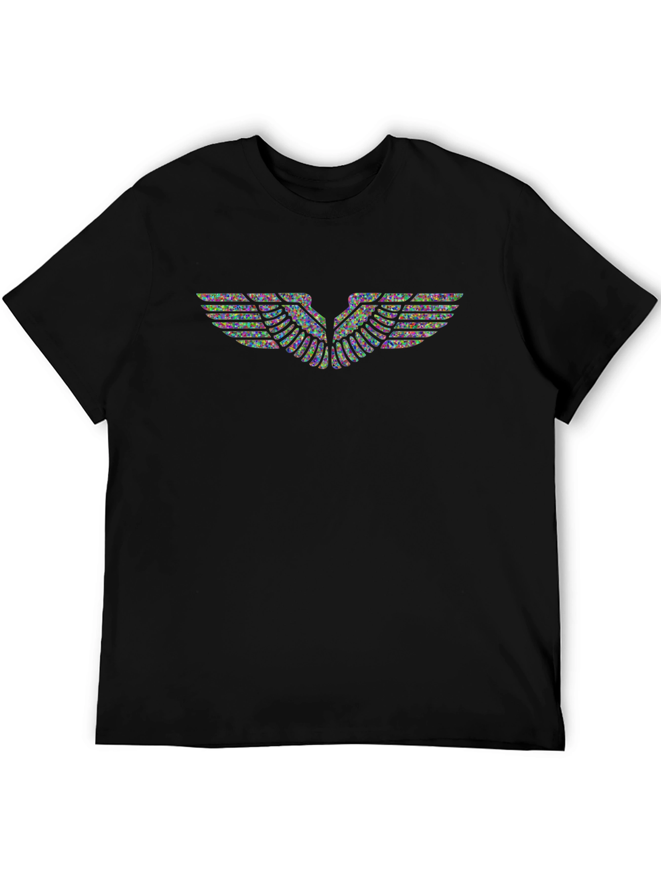 Wing Graphic Black T-Shirt