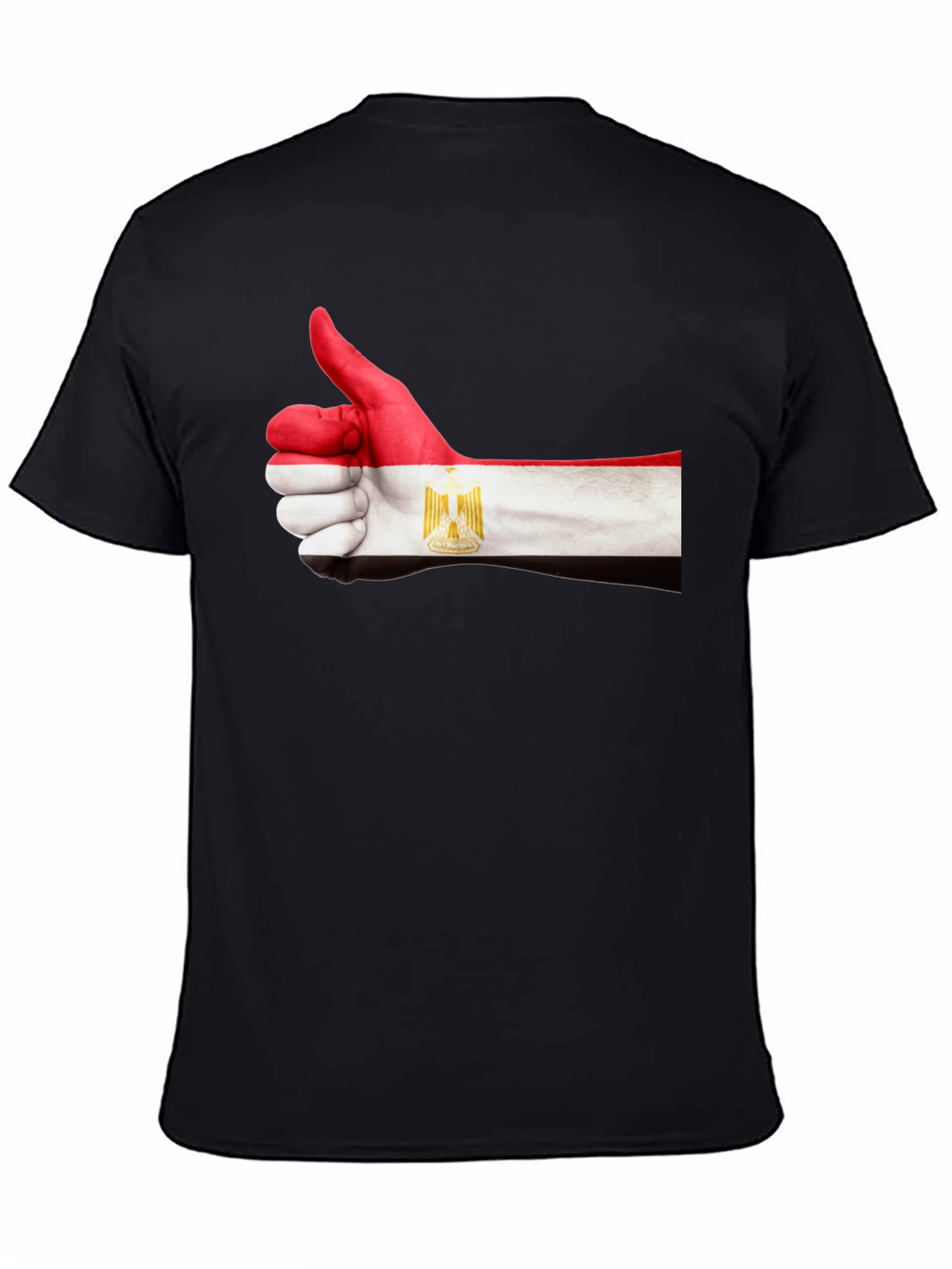Egypt Flag Hand Thumbs Up T-Shirt