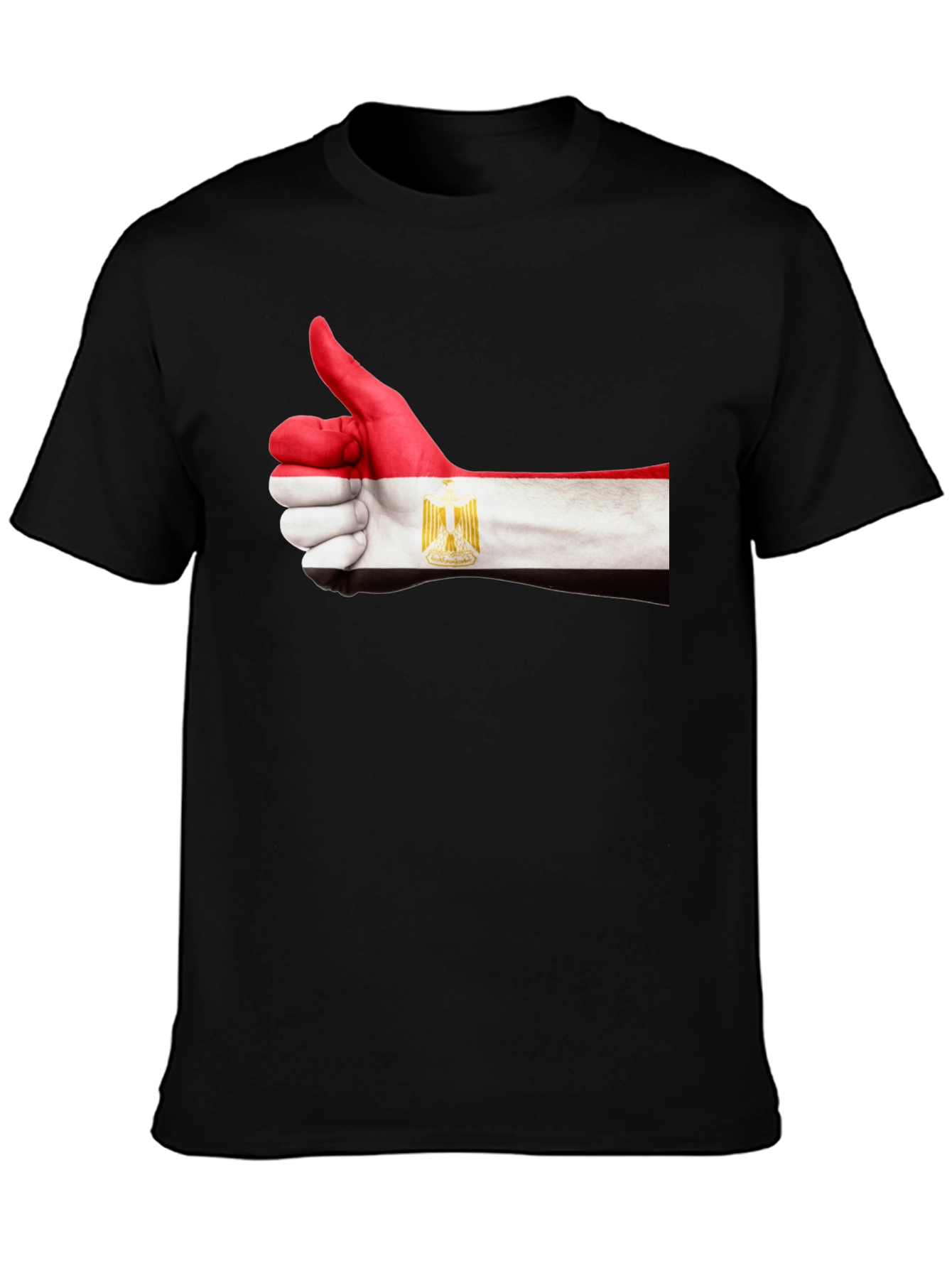 Egypt Flag Hand Thumbs Up T-Shirt