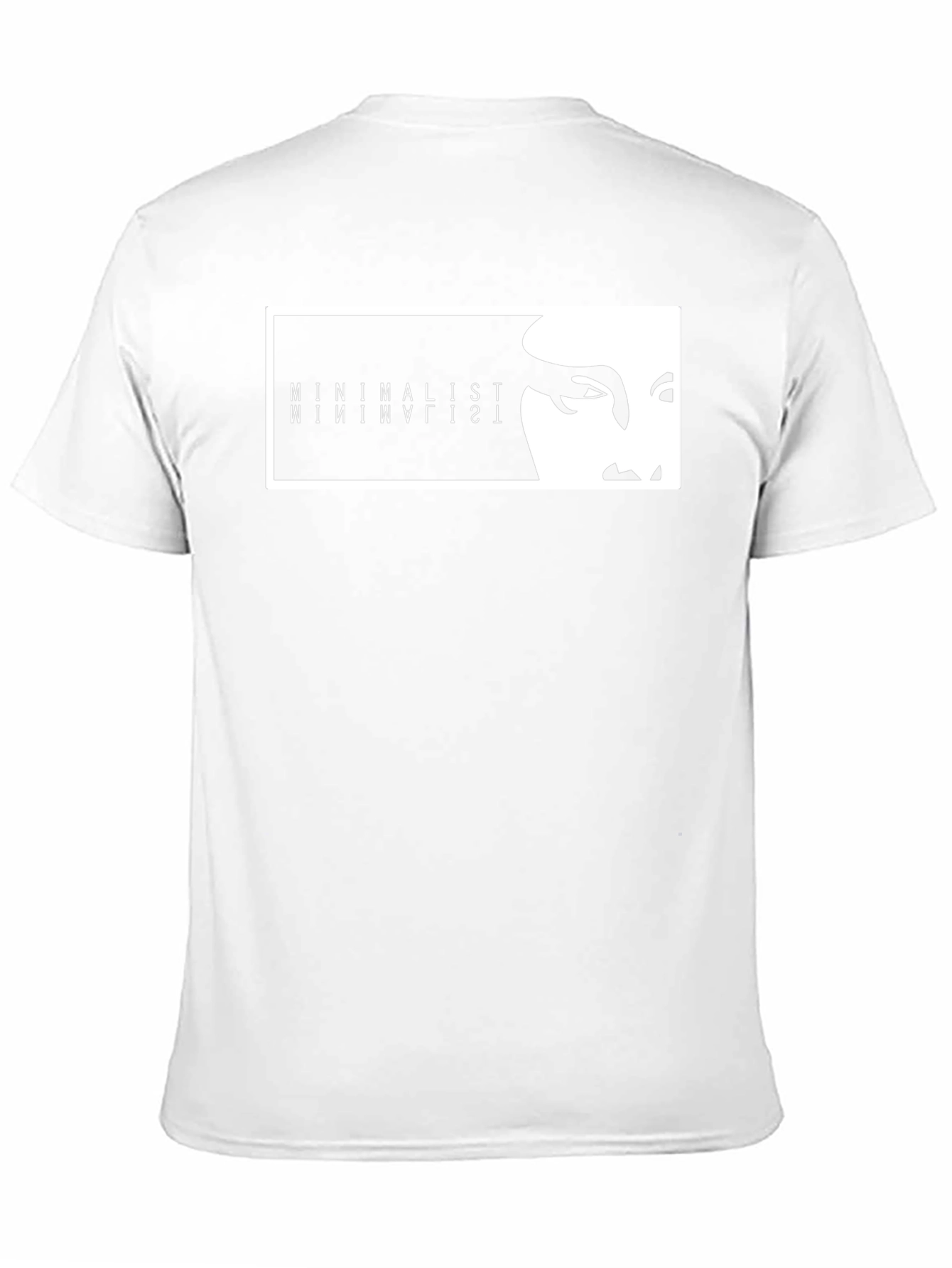 Minimalist Graphic Tee - Stylish Black Shirt