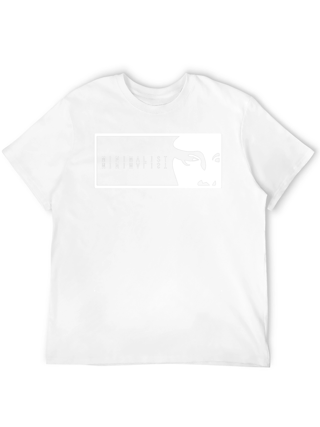 Minimalist Graphic Tee - Stylish Black Shirt