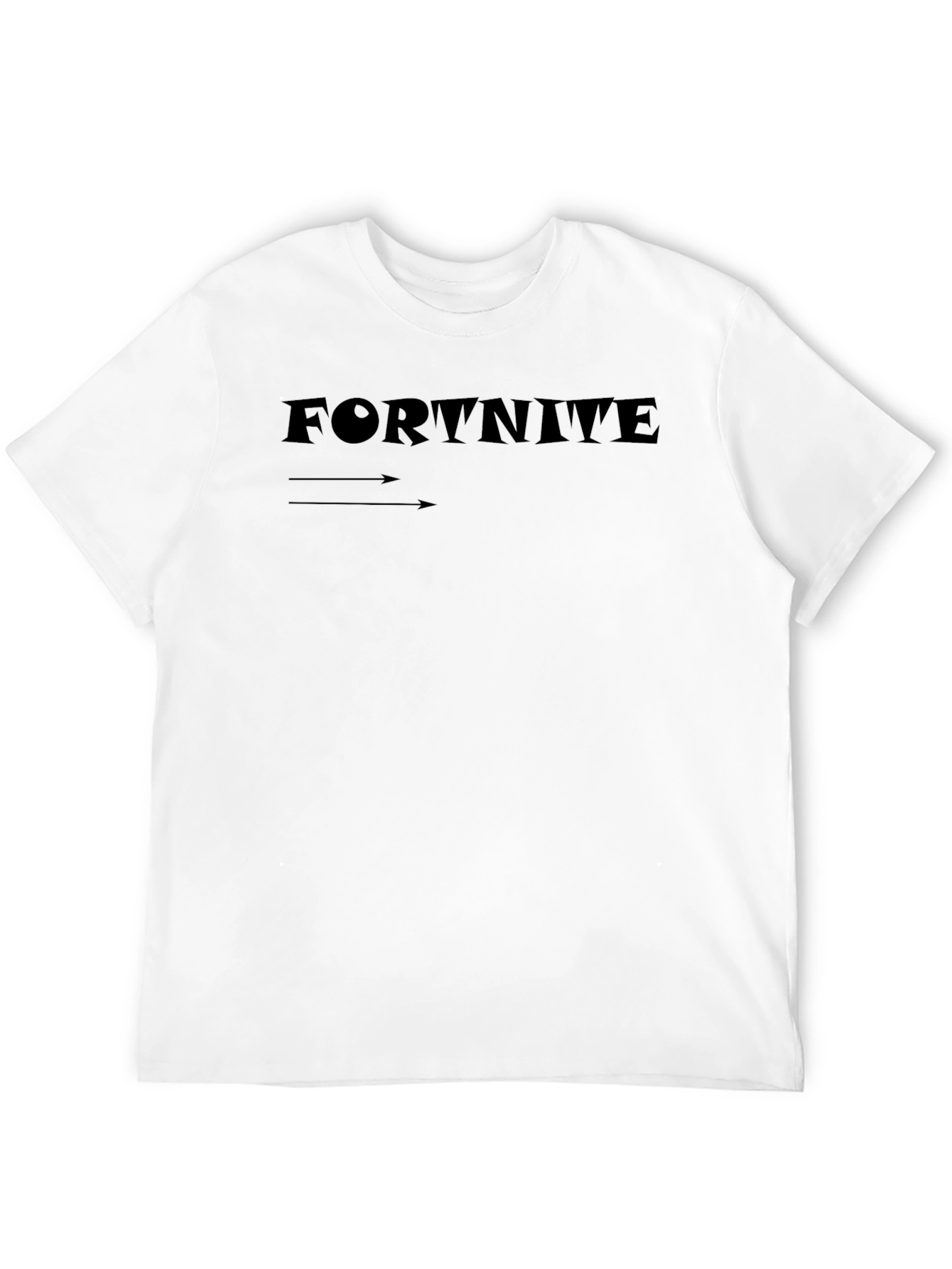 FORTNITE Style Graphic Tee - Mens Black T-Shirt