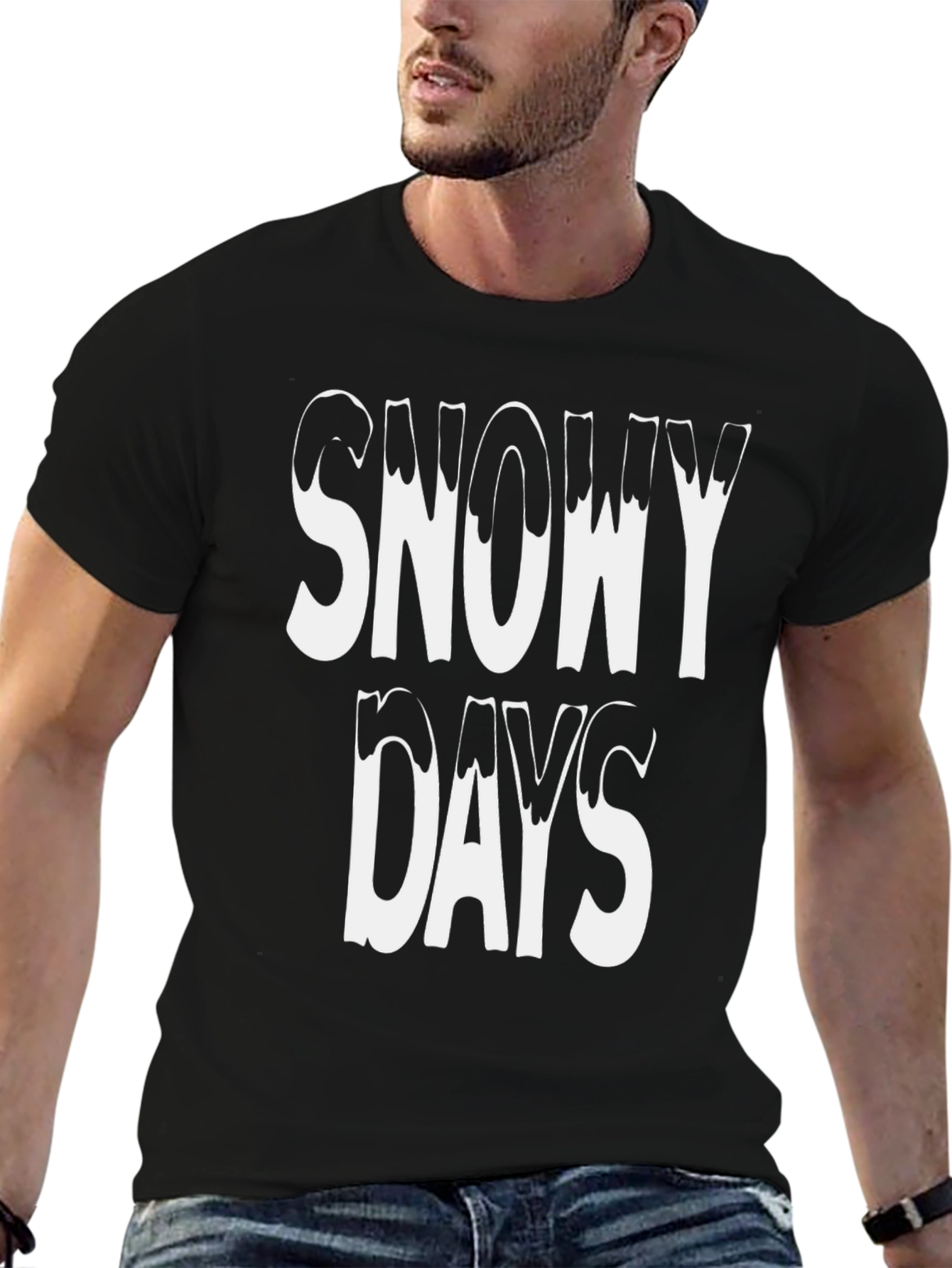 Snowy Days Graphic T-Shirt - Comfort & Style