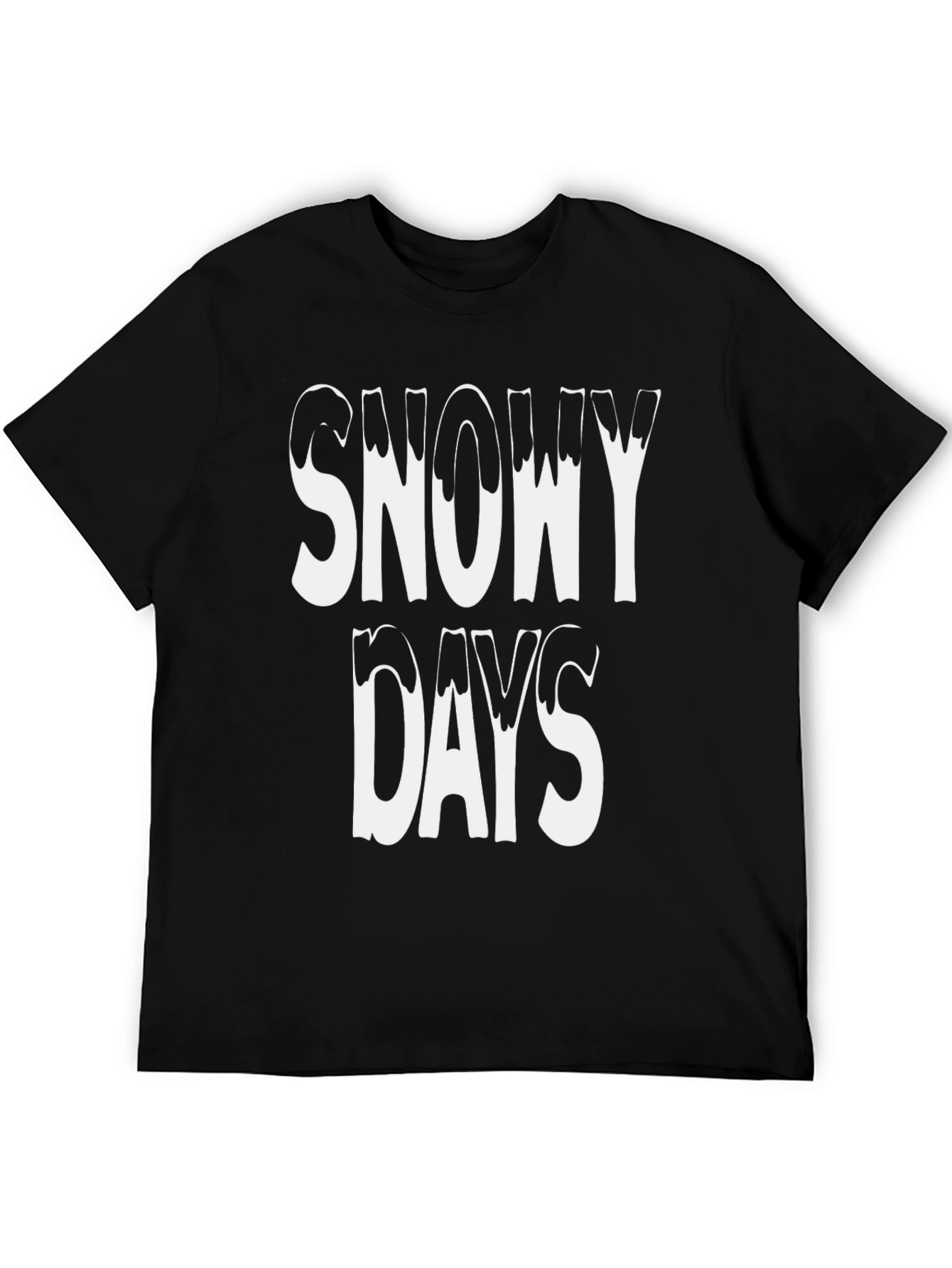Snowy Days Graphic T-Shirt - Comfort & Style
