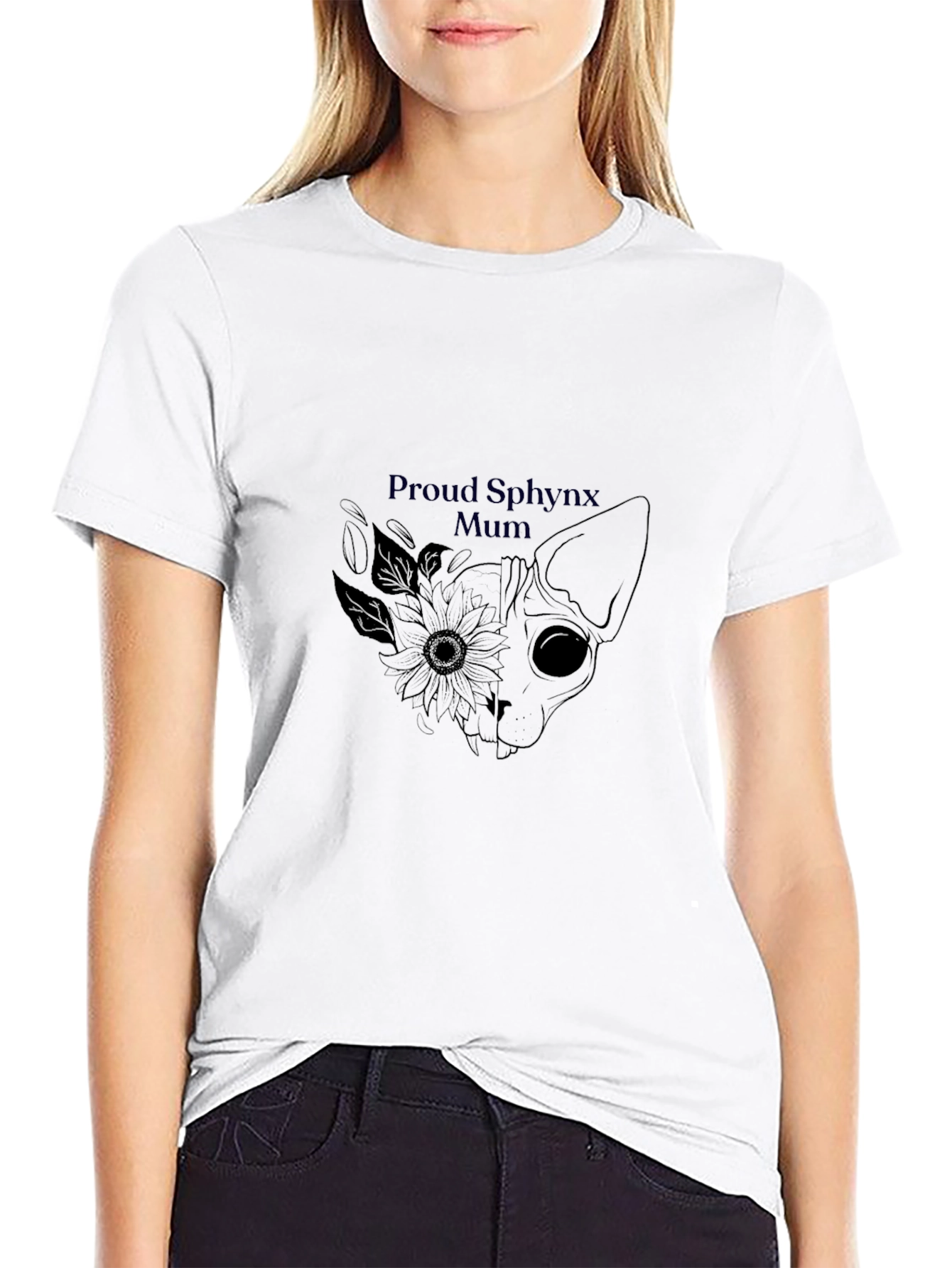 Proud Sphynx Mum T-Shirt - Cat Lover Tee