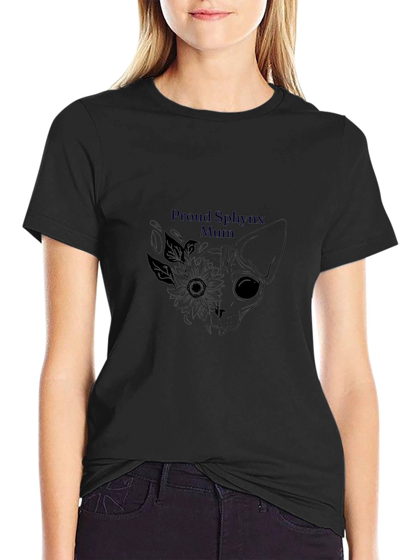 Proud Sphynx Mum T-Shirt - Cat Lover Tee