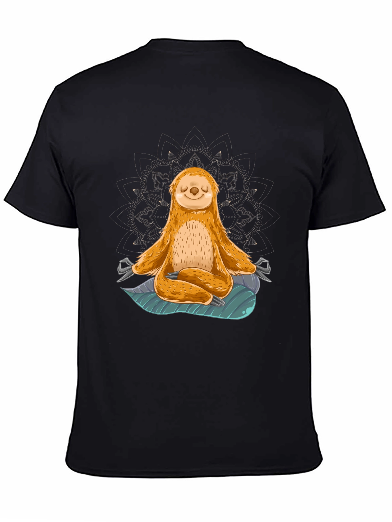 Meditating Sloth Graphic Tee