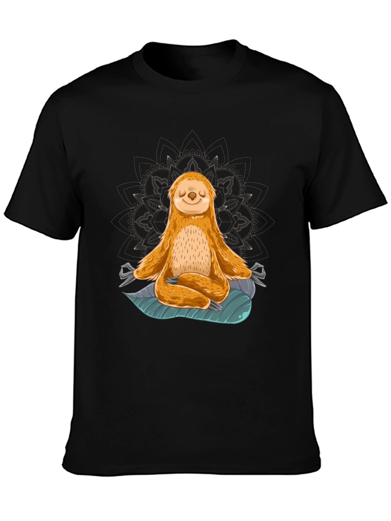 Meditating Sloth Graphic Tee