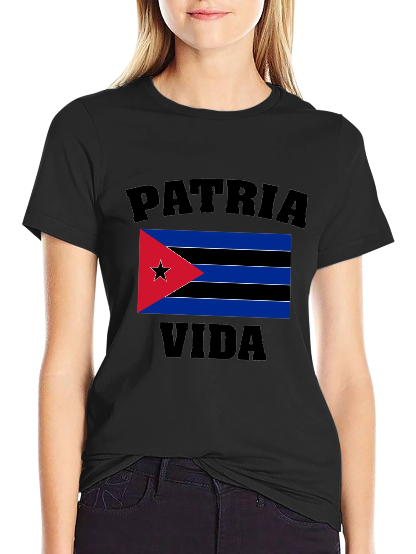 Patria y Vida Cuban Flag T-Shirt