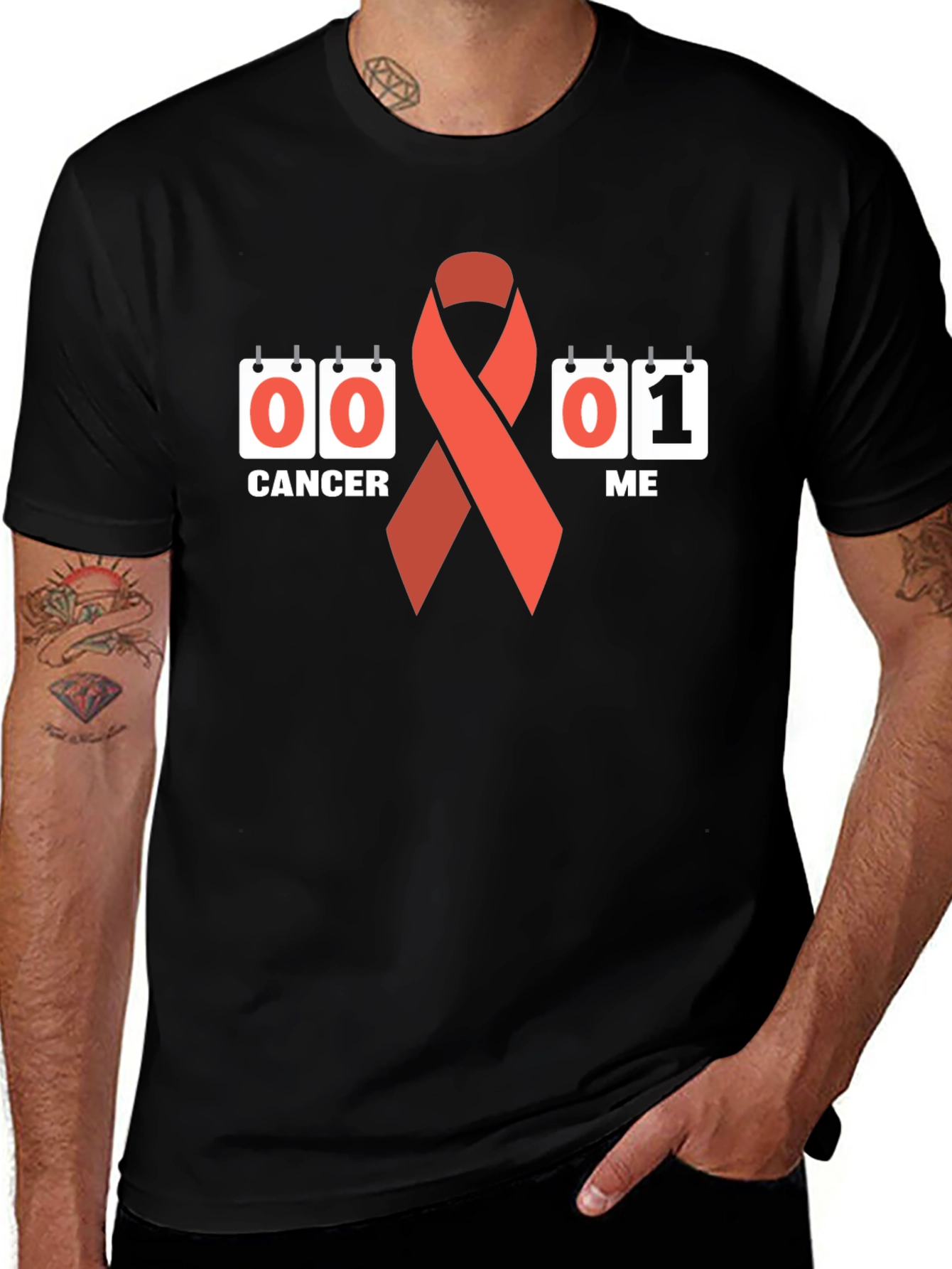 Cancer Awareness Ribbon T-Shirt