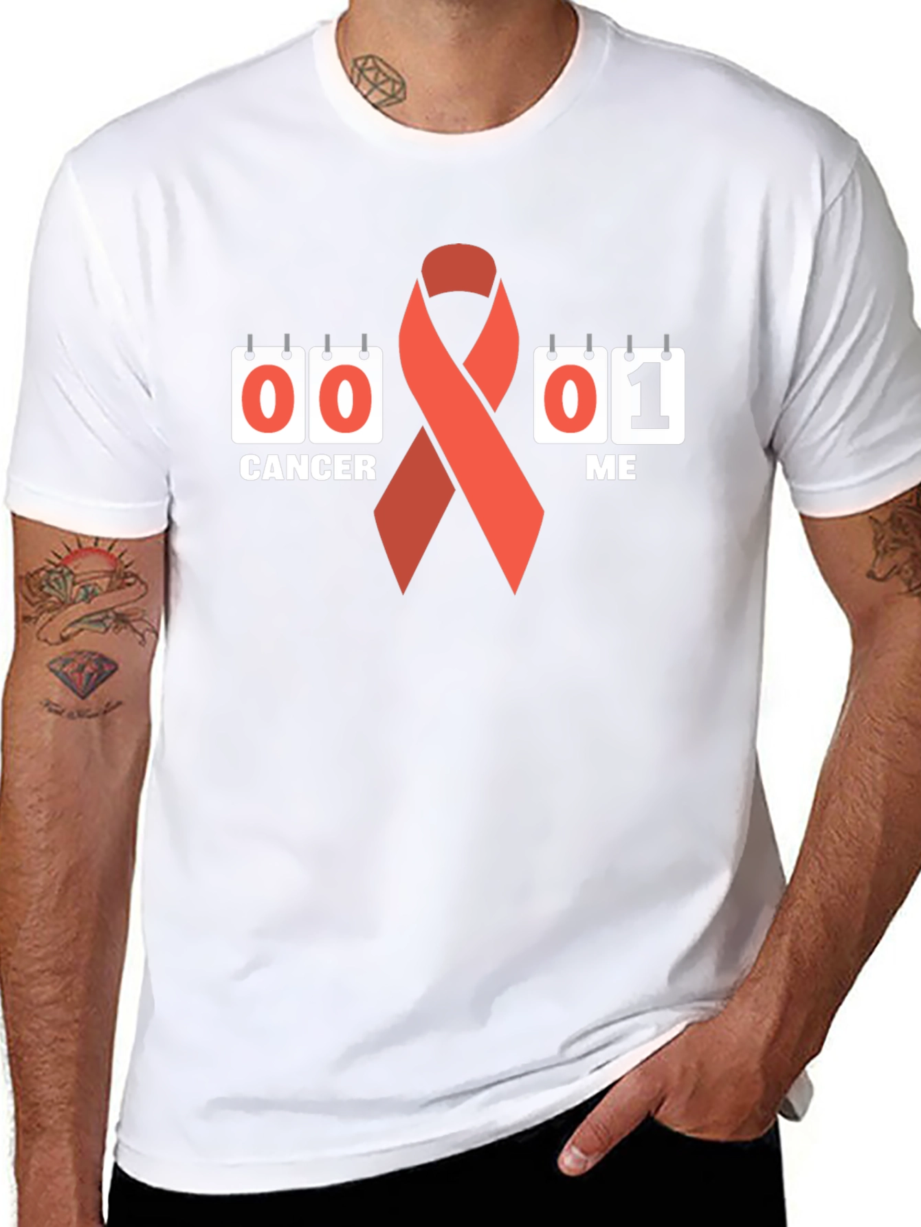 Cancer Awareness Ribbon T-Shirt