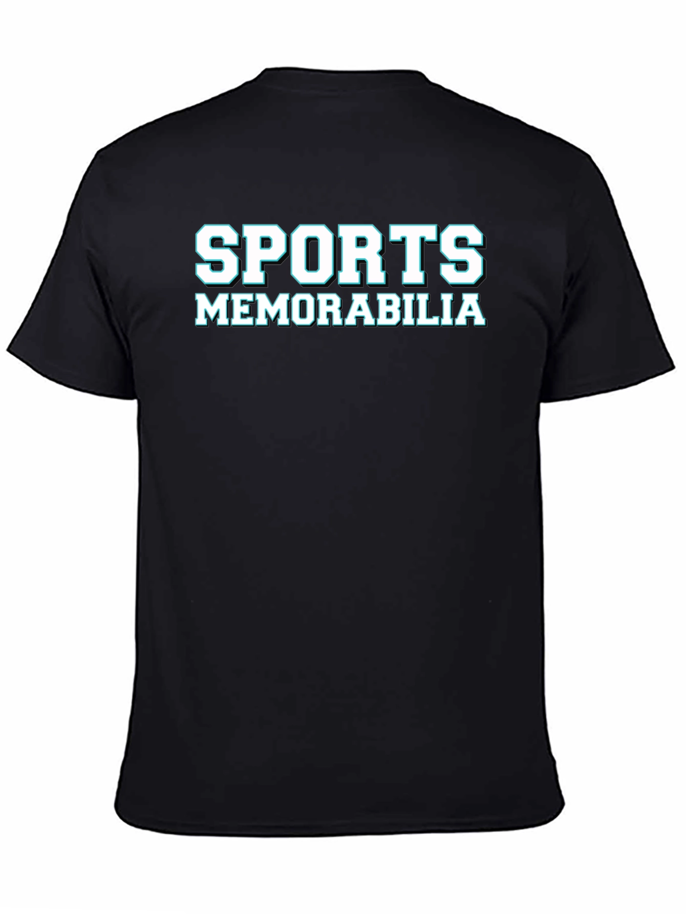 Sports Memorabilia Black Graphic T-Shirt