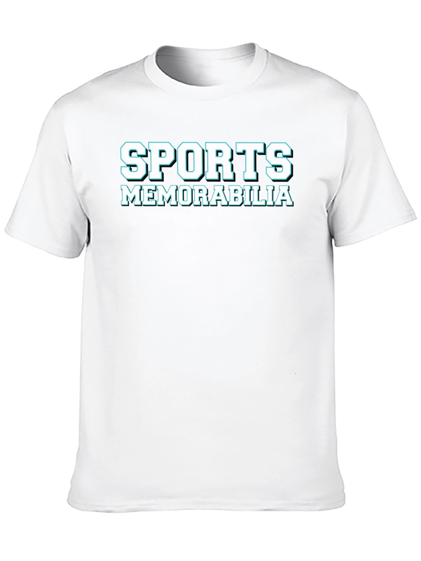 Sports Memorabilia Black Graphic T-Shirt