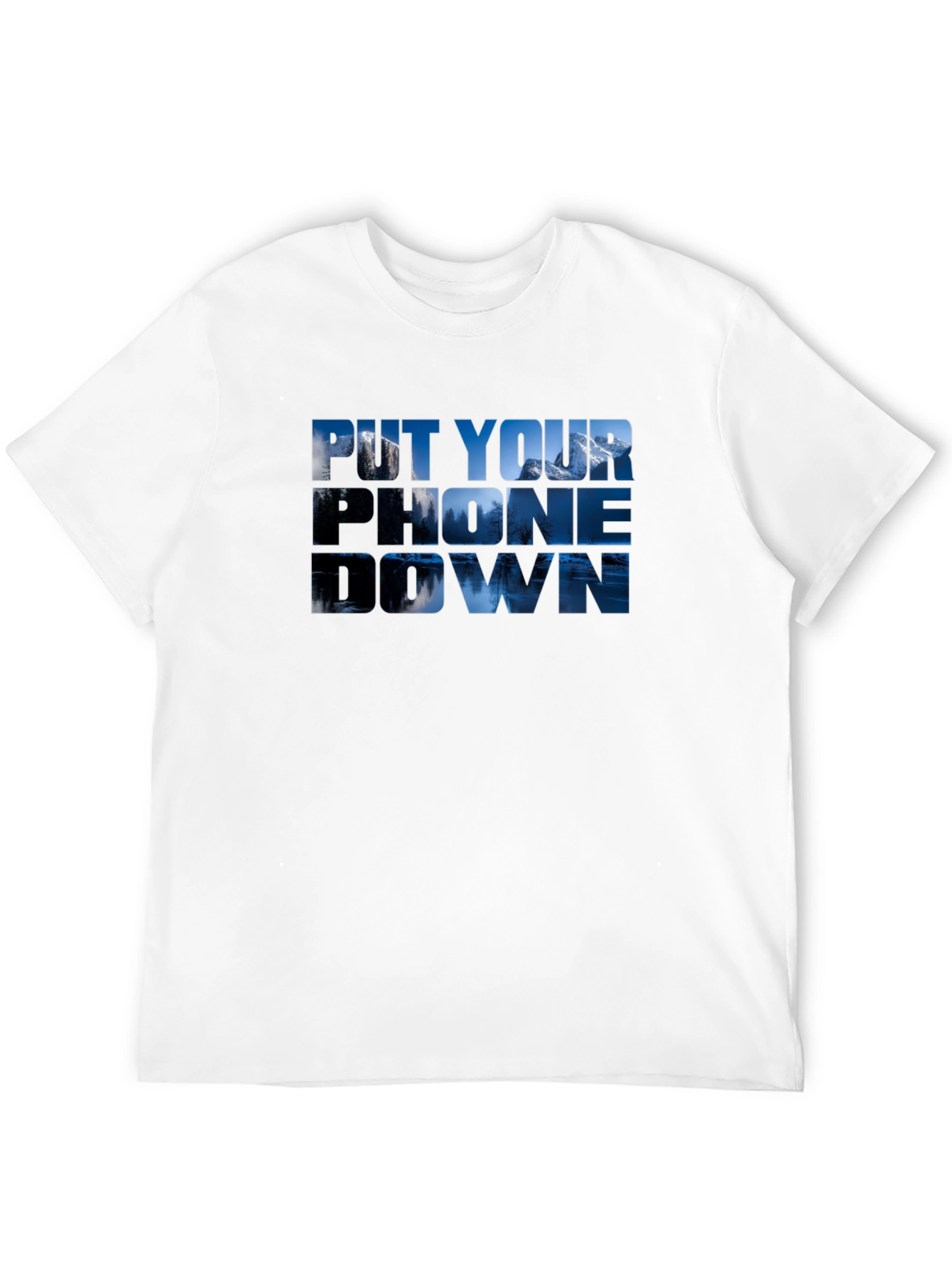 Put Your Phone Down Nature T-Shirt