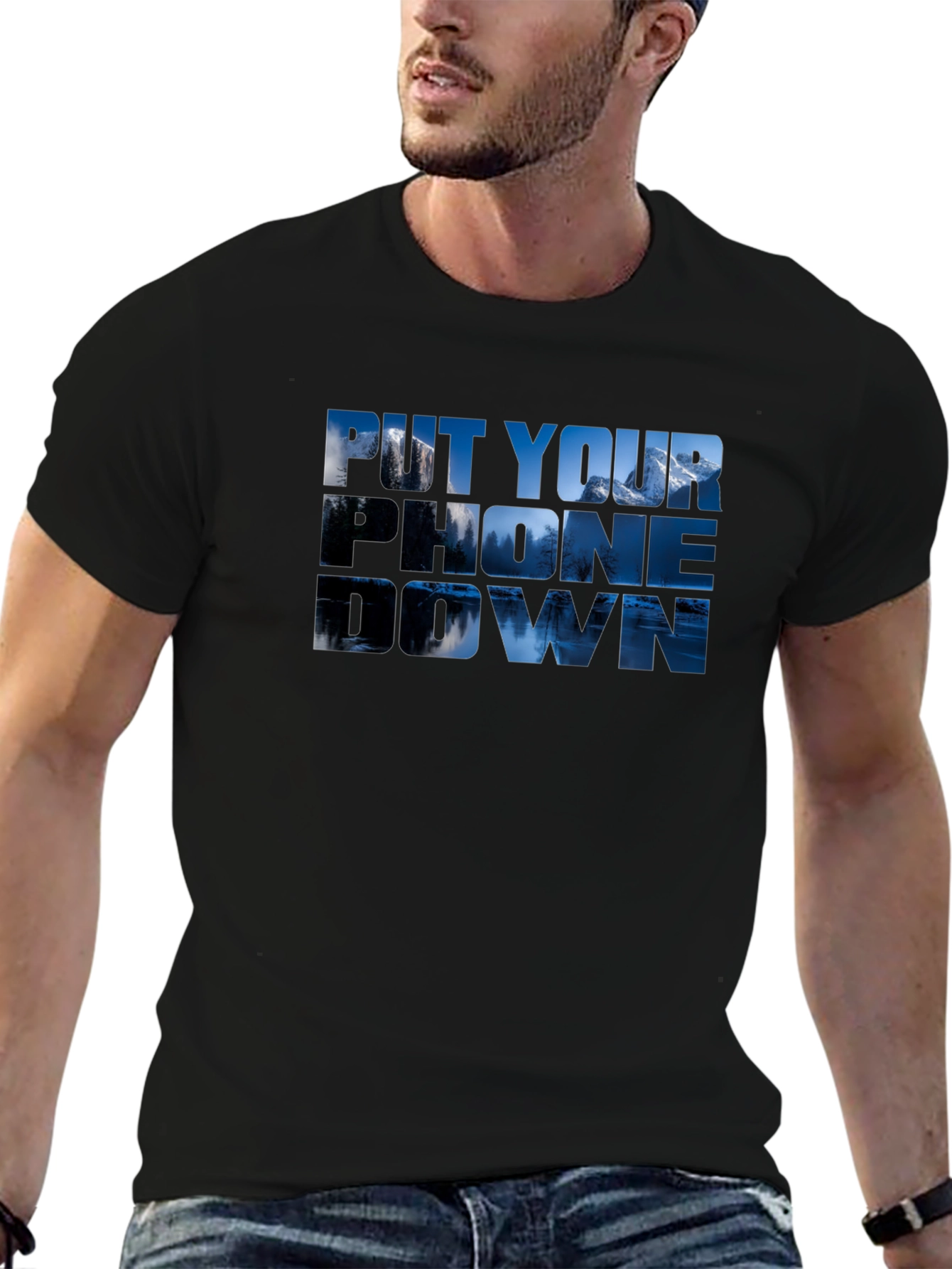 Put Your Phone Down Nature T-Shirt