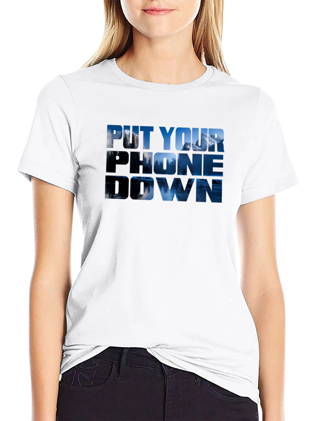 Put Your Phone Down Nature T-Shirt