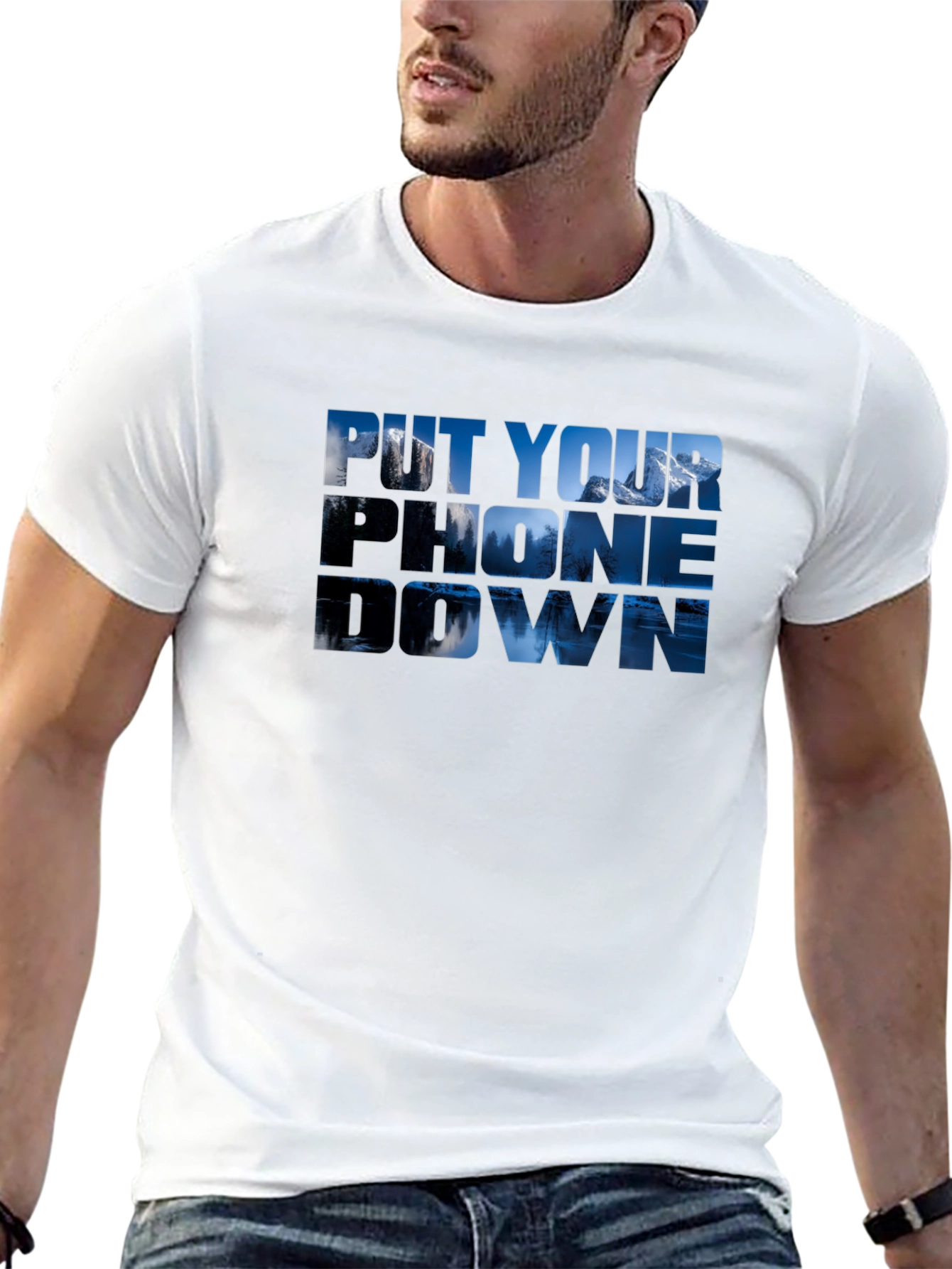 Put Your Phone Down Nature T-Shirt