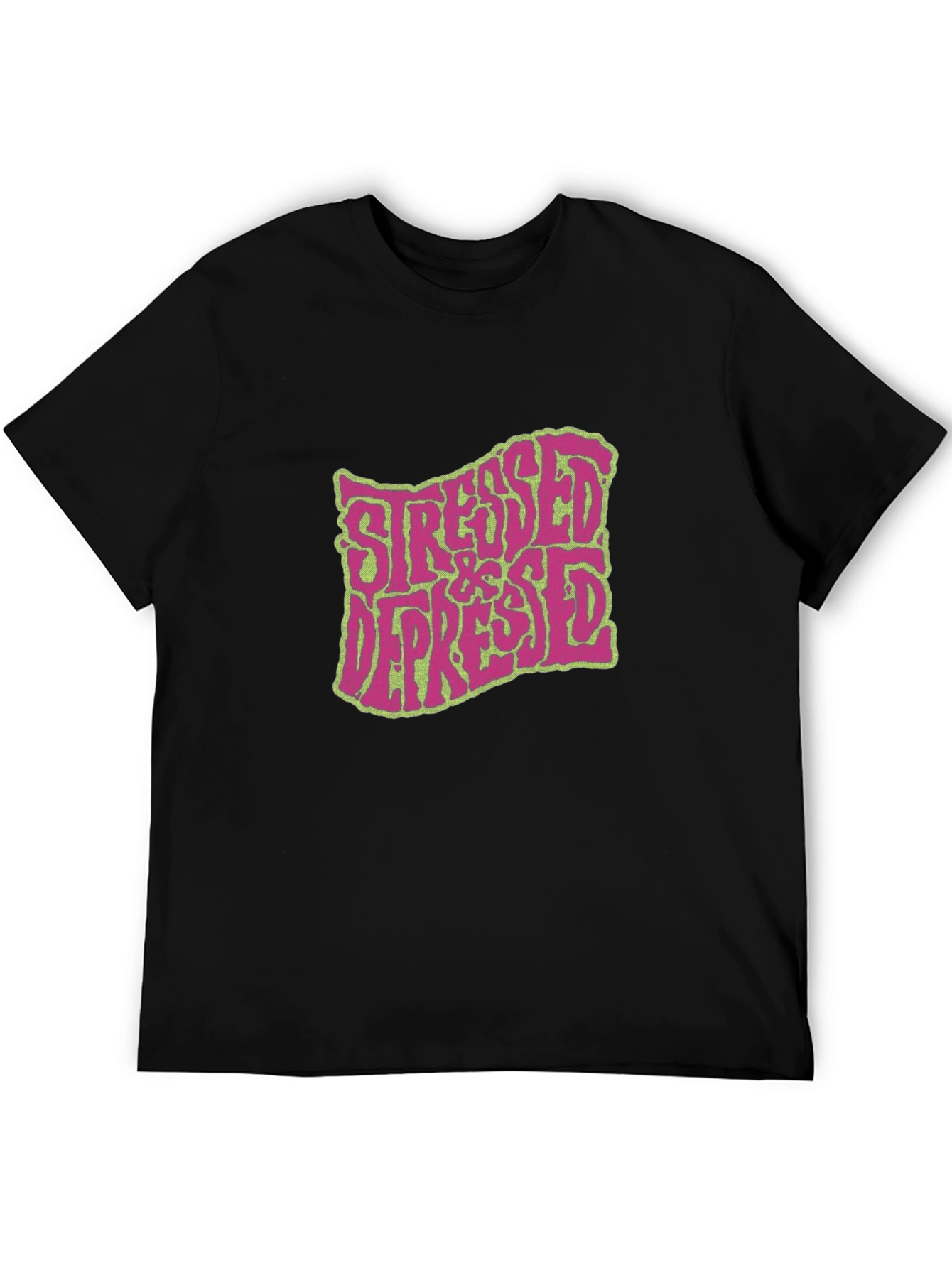 Stressed & Depressed Graphic T-Shirt
