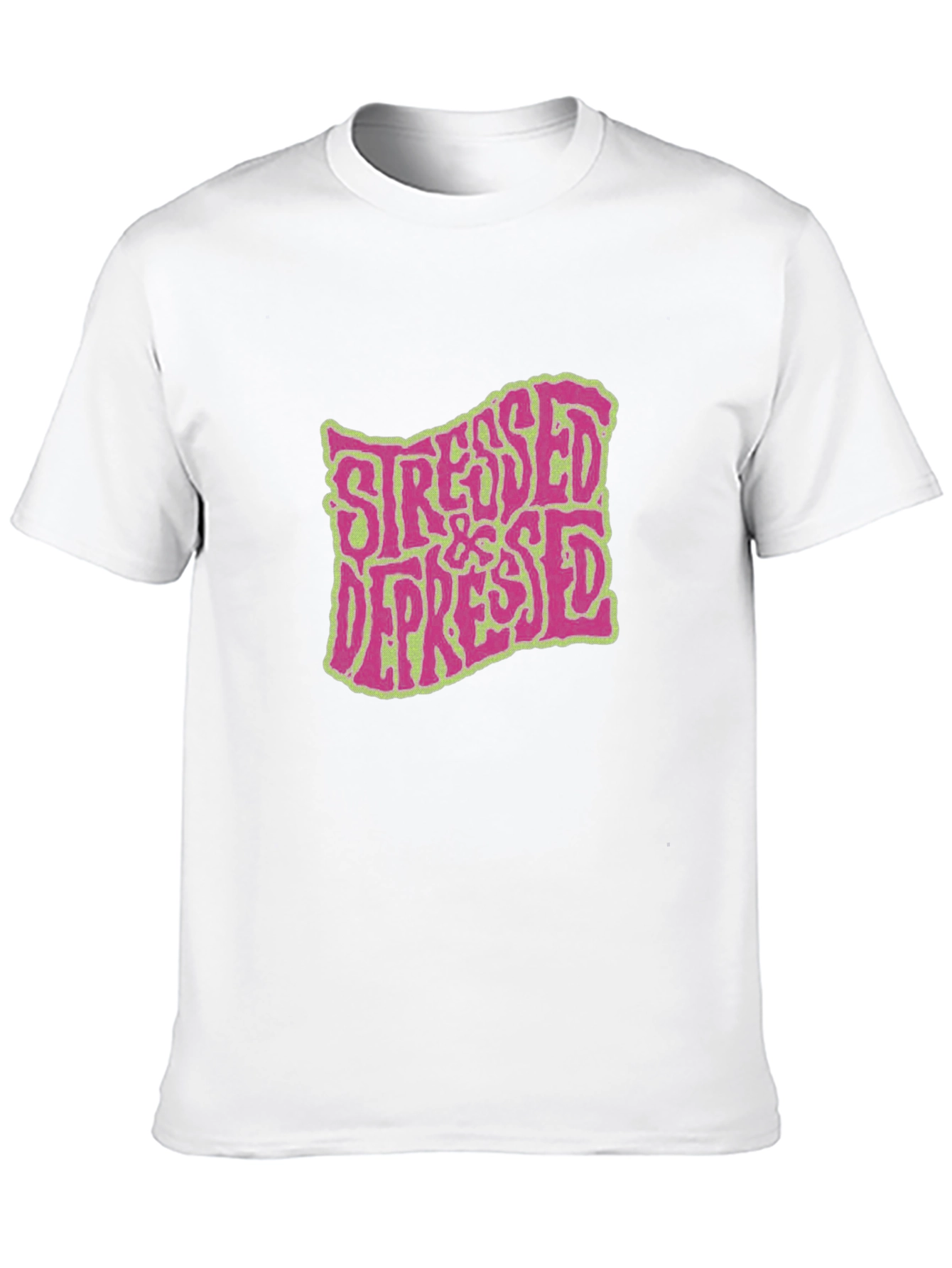 Stressed & Depressed Graphic T-Shirt