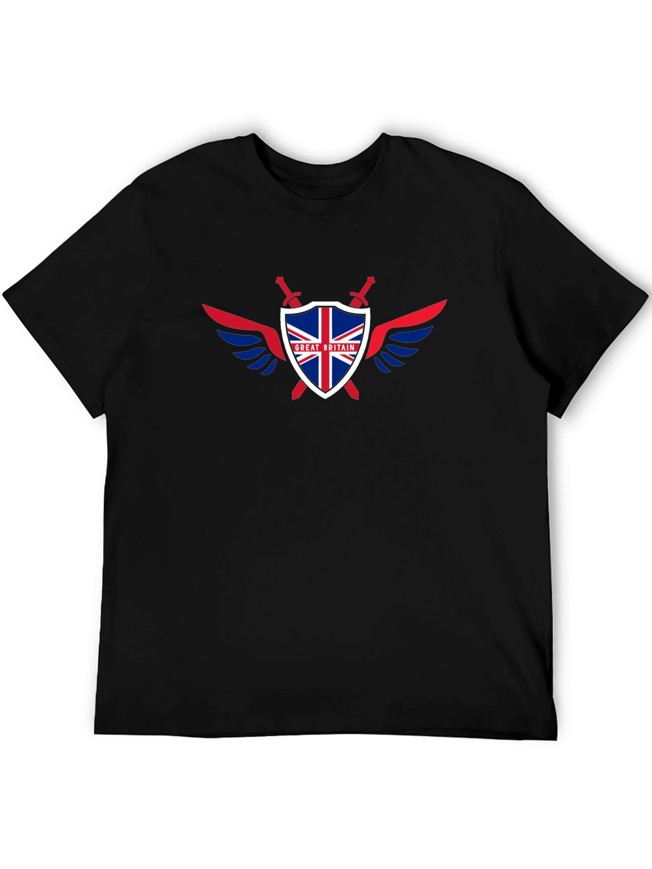 Great Britain Flag Shield T-Shirt