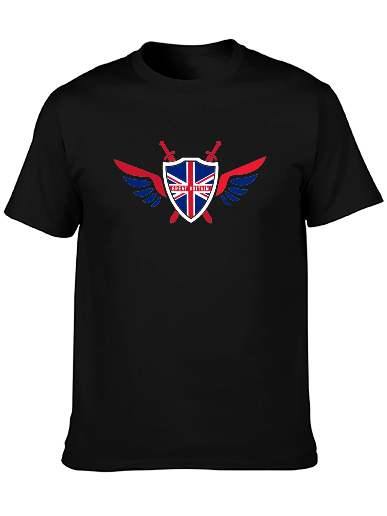 Great Britain Flag Shield T-Shirt