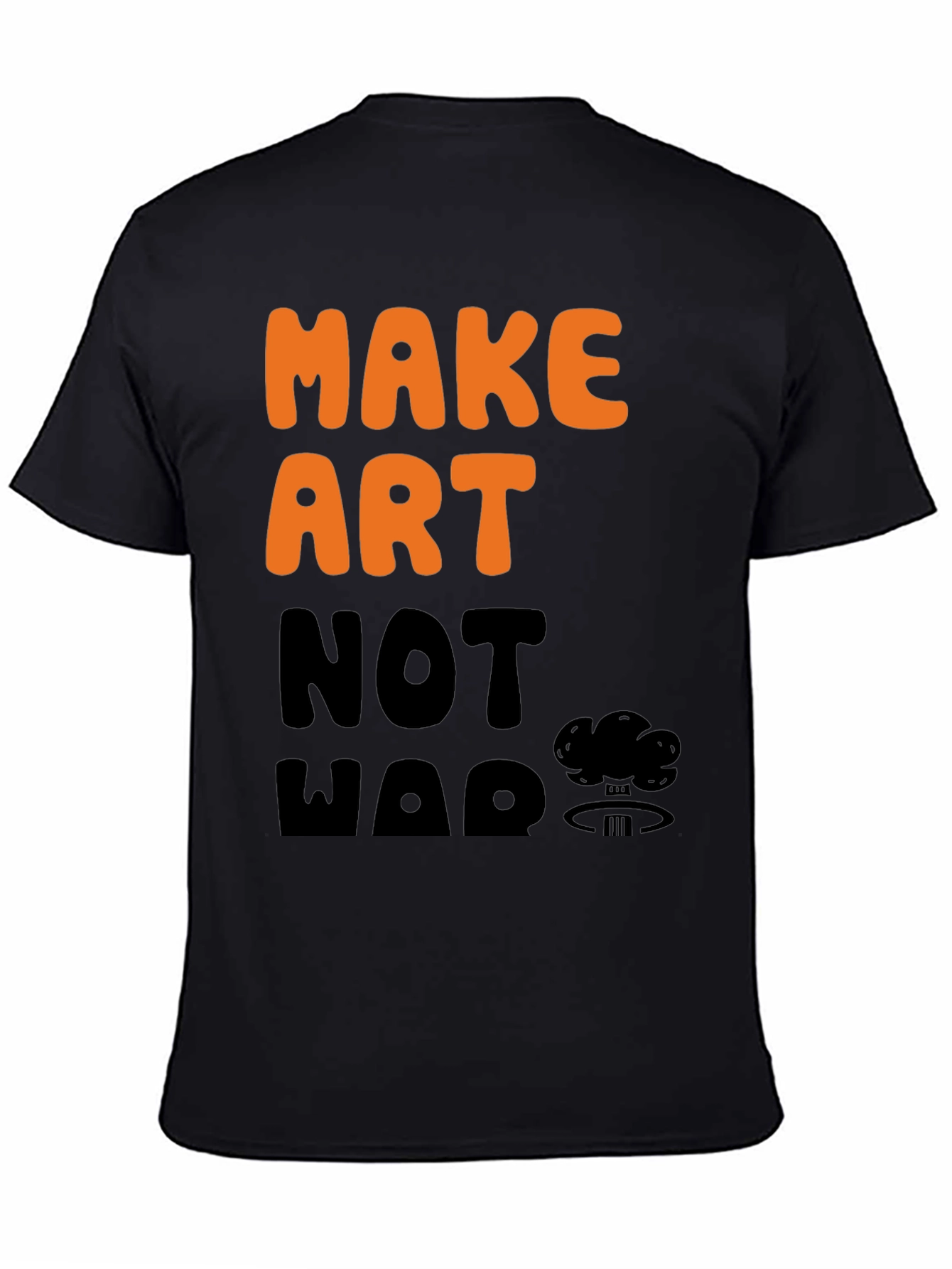 Make Art Not War Graphic Tee