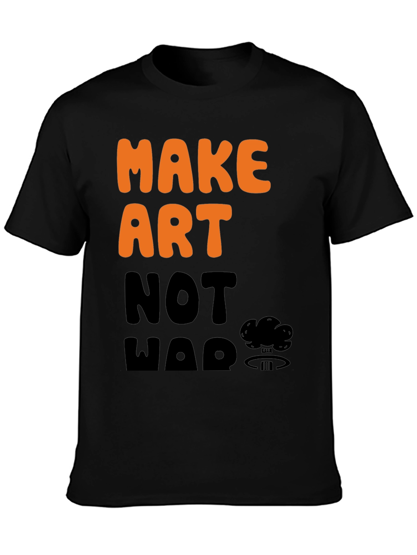 Make Art Not War Graphic Tee