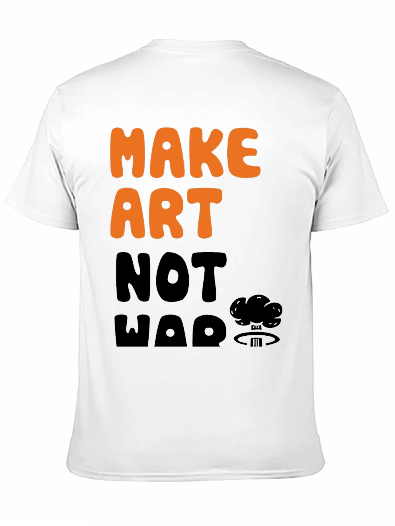 Make Art Not War Graphic Tee