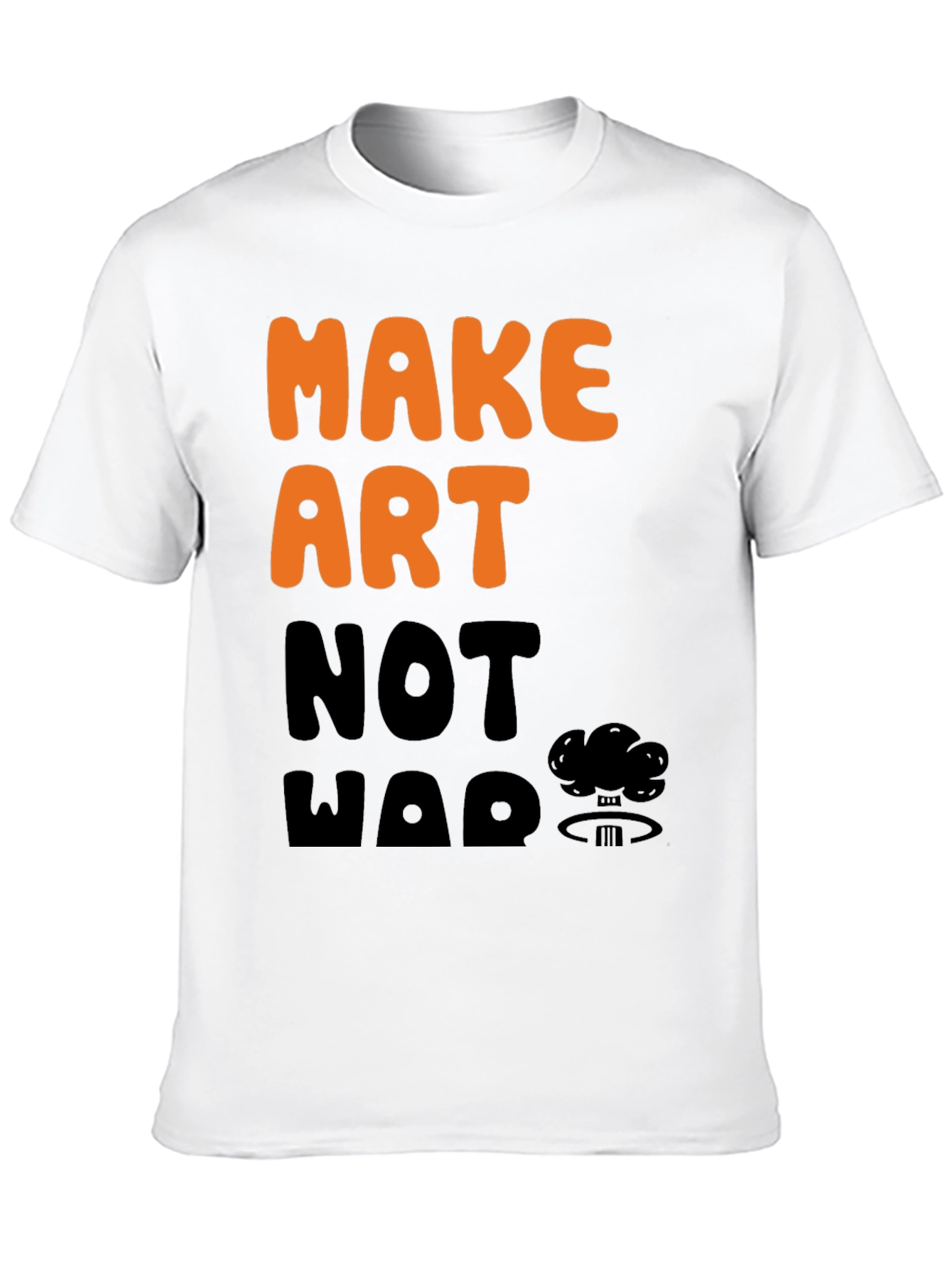 Make Art Not War Graphic Tee