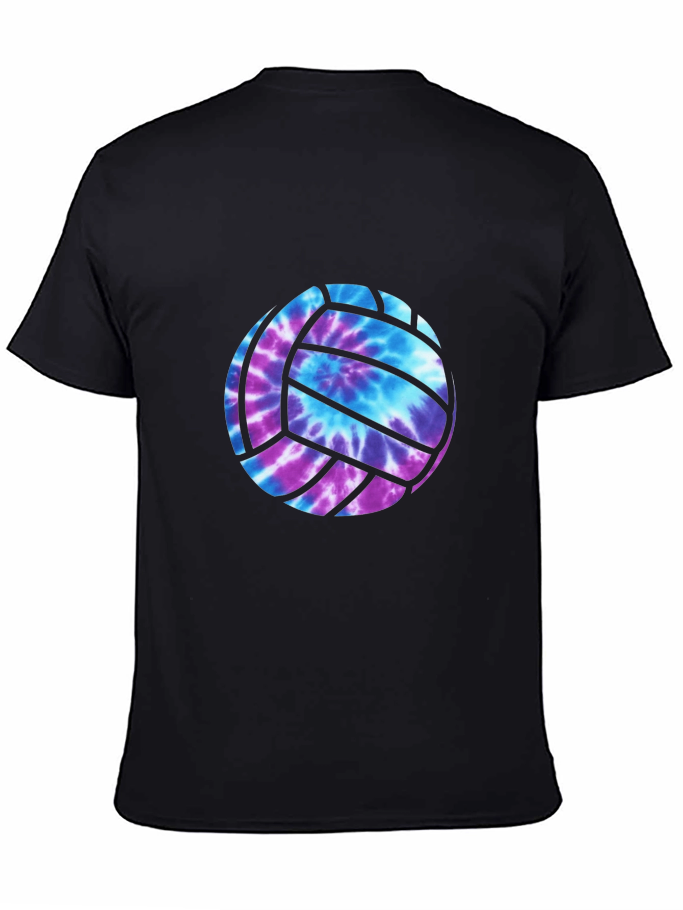 Tie-Dye Volleyball Graphic Tee
