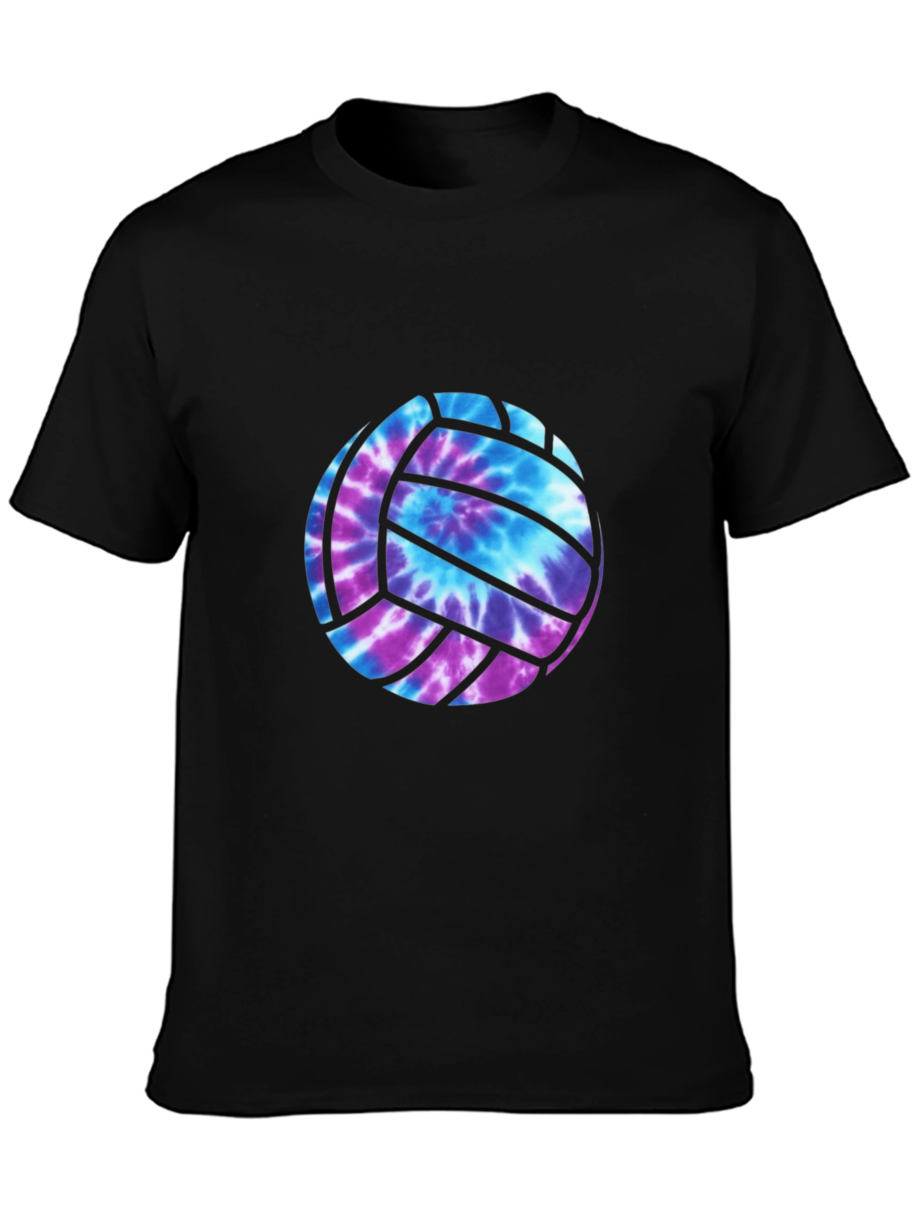 Tie-Dye Volleyball Graphic Tee