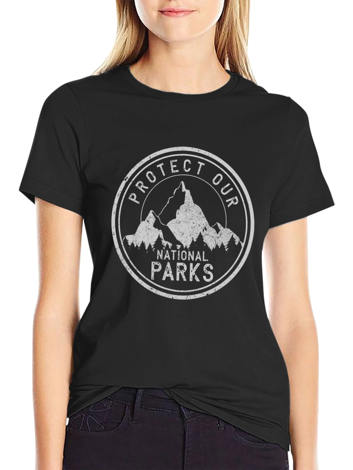 Protect Our National Parks Black T-Shirt