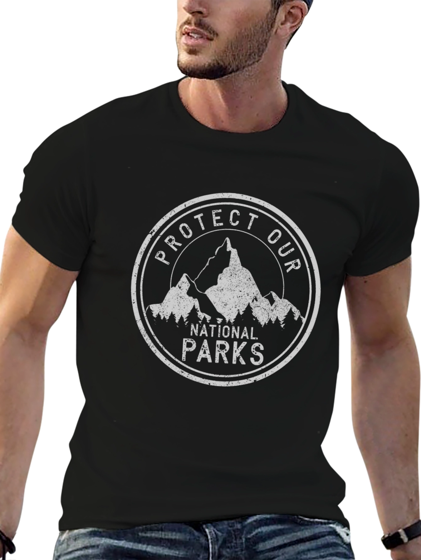 Protect Our National Parks Black T-Shirt