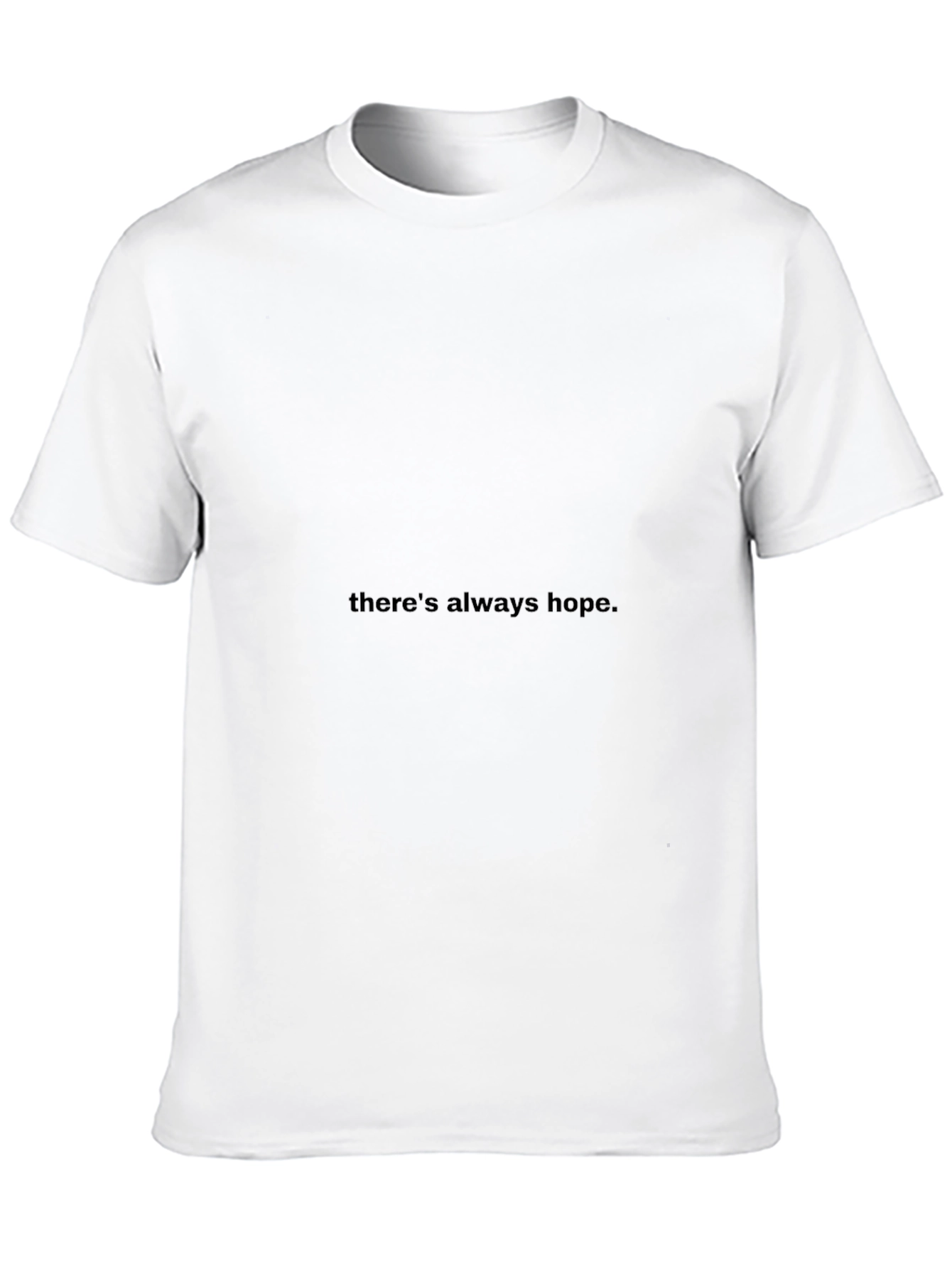 Theres Always Hope Black Graphic Tee