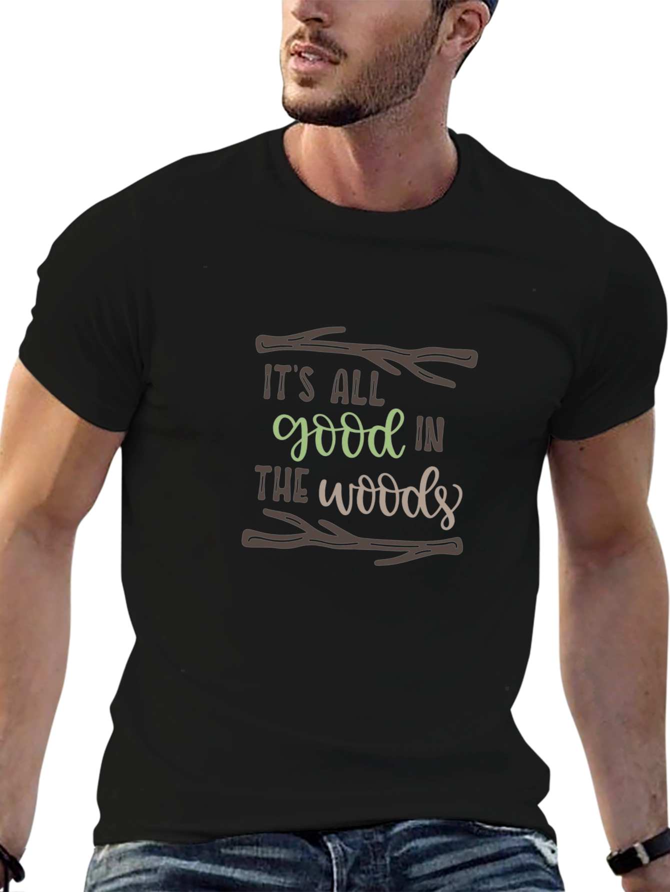 Its All Good In The Woods Graphic T-Shirt