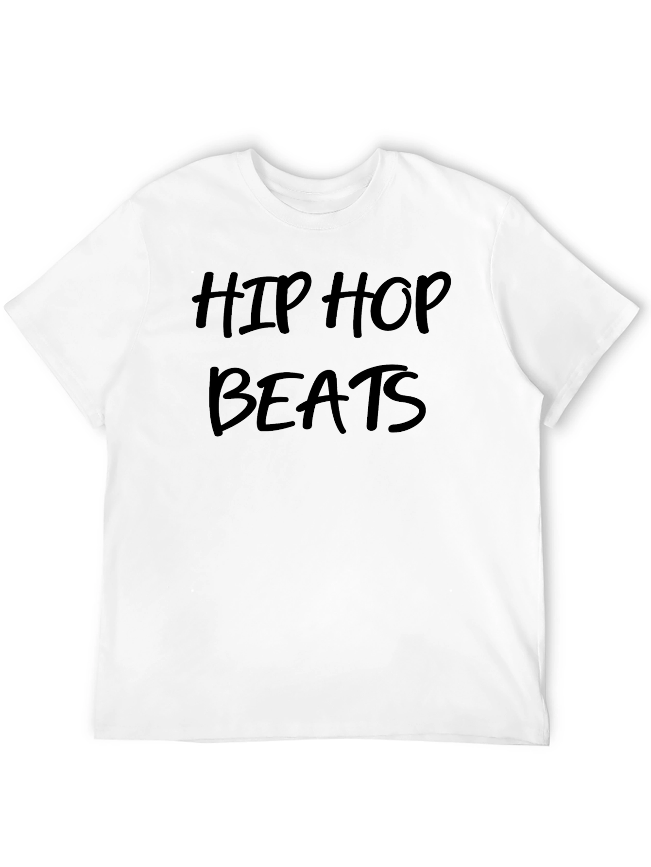 Hip Hop Beats Black T-Shirt