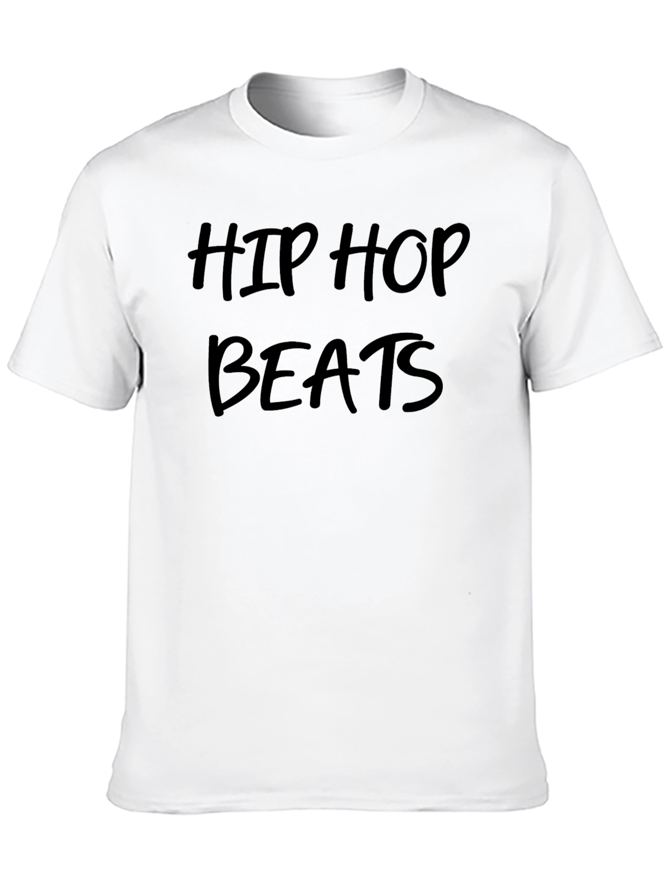 Hip Hop Beats Black T-Shirt