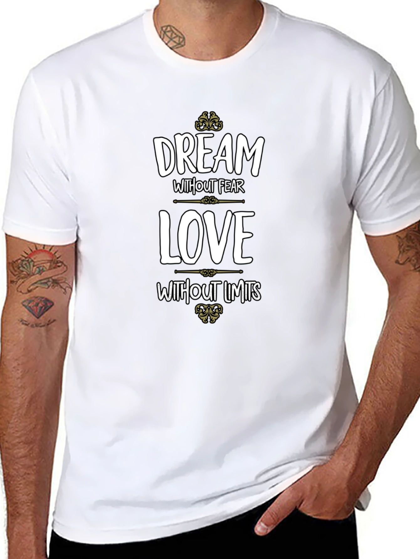 Dream Without Fear Graphic T-Shirt