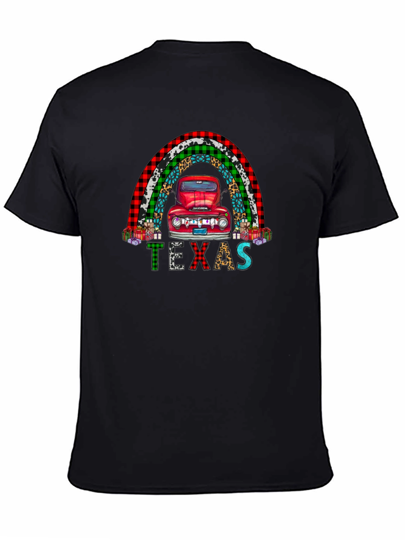 Texas Truck Rainbow Graphic Tee