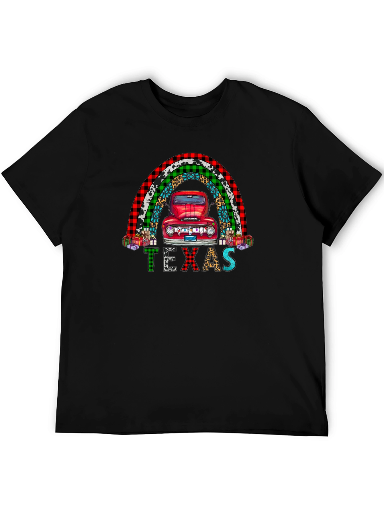 Texas Truck Rainbow Graphic Tee