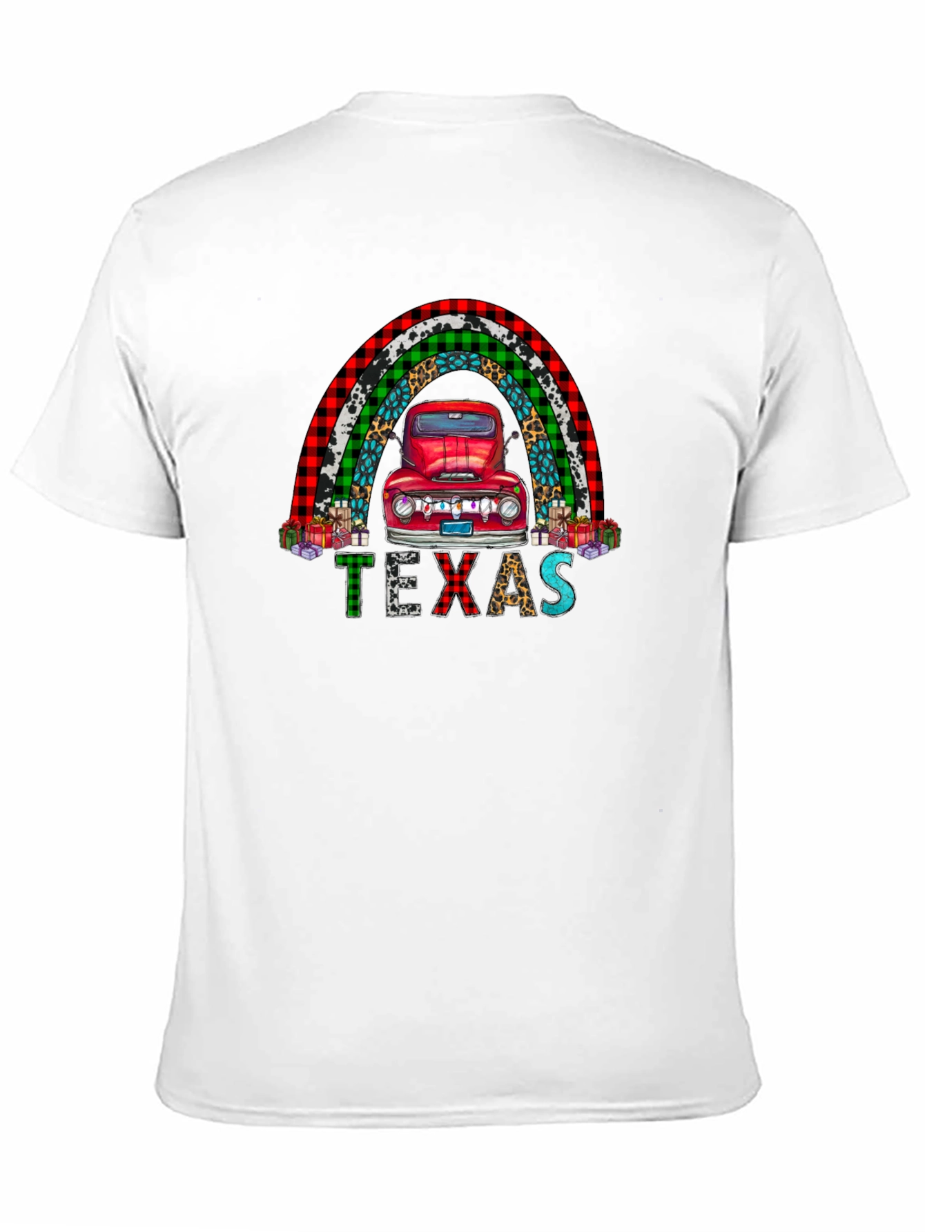 Texas Truck Rainbow Graphic Tee