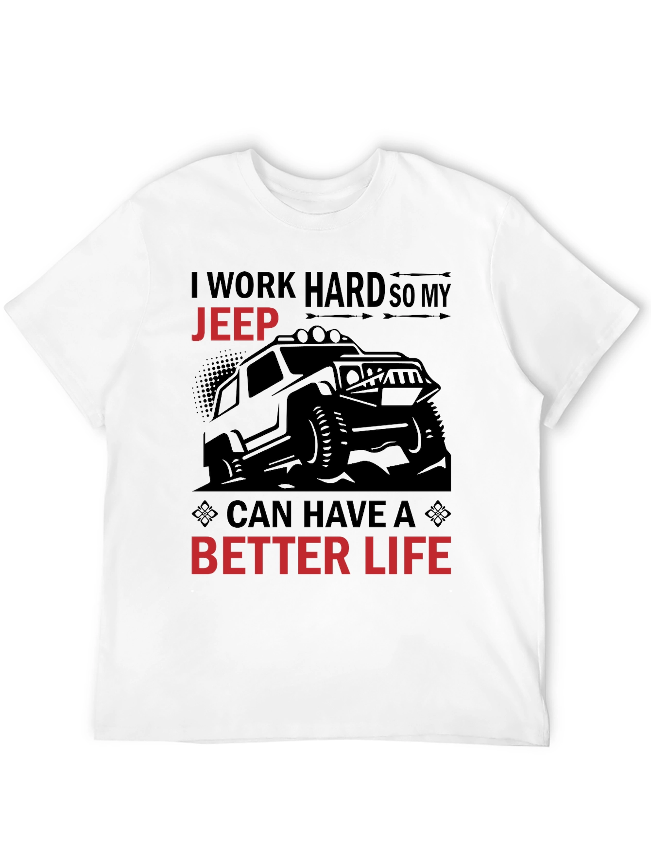 Jeep Better Life Graphic Tee - Black