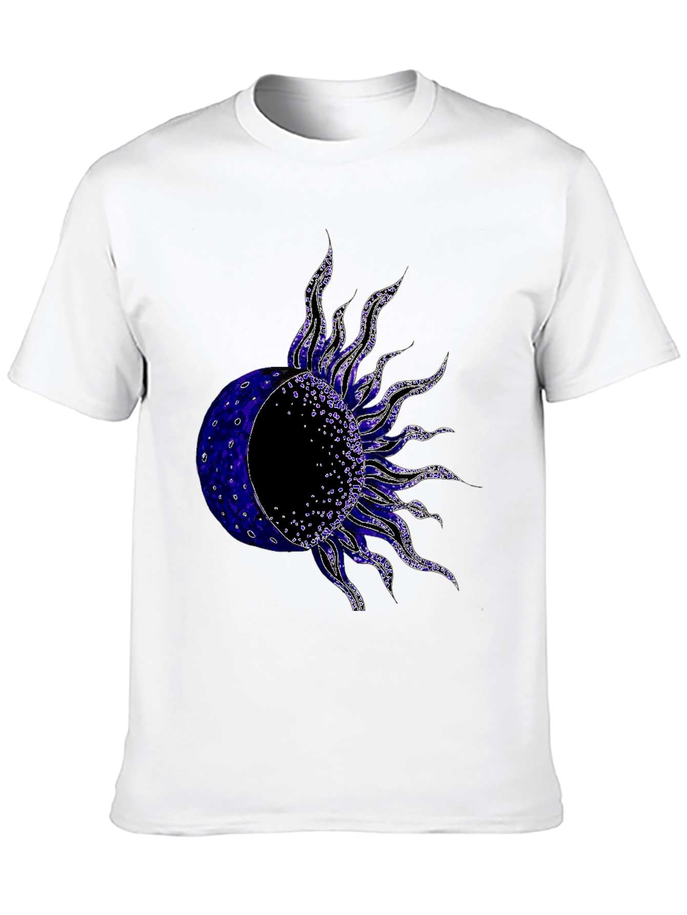 Celestial Sun and Moon Graphic Tee