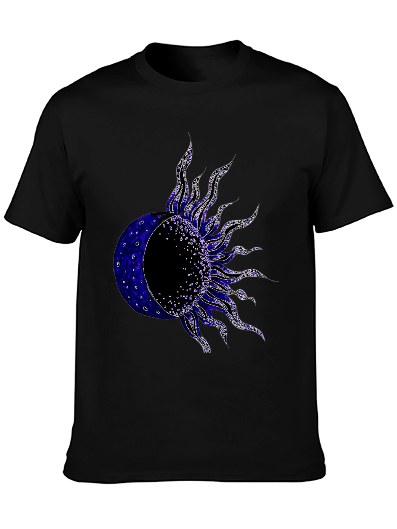 Celestial Sun and Moon Graphic Tee