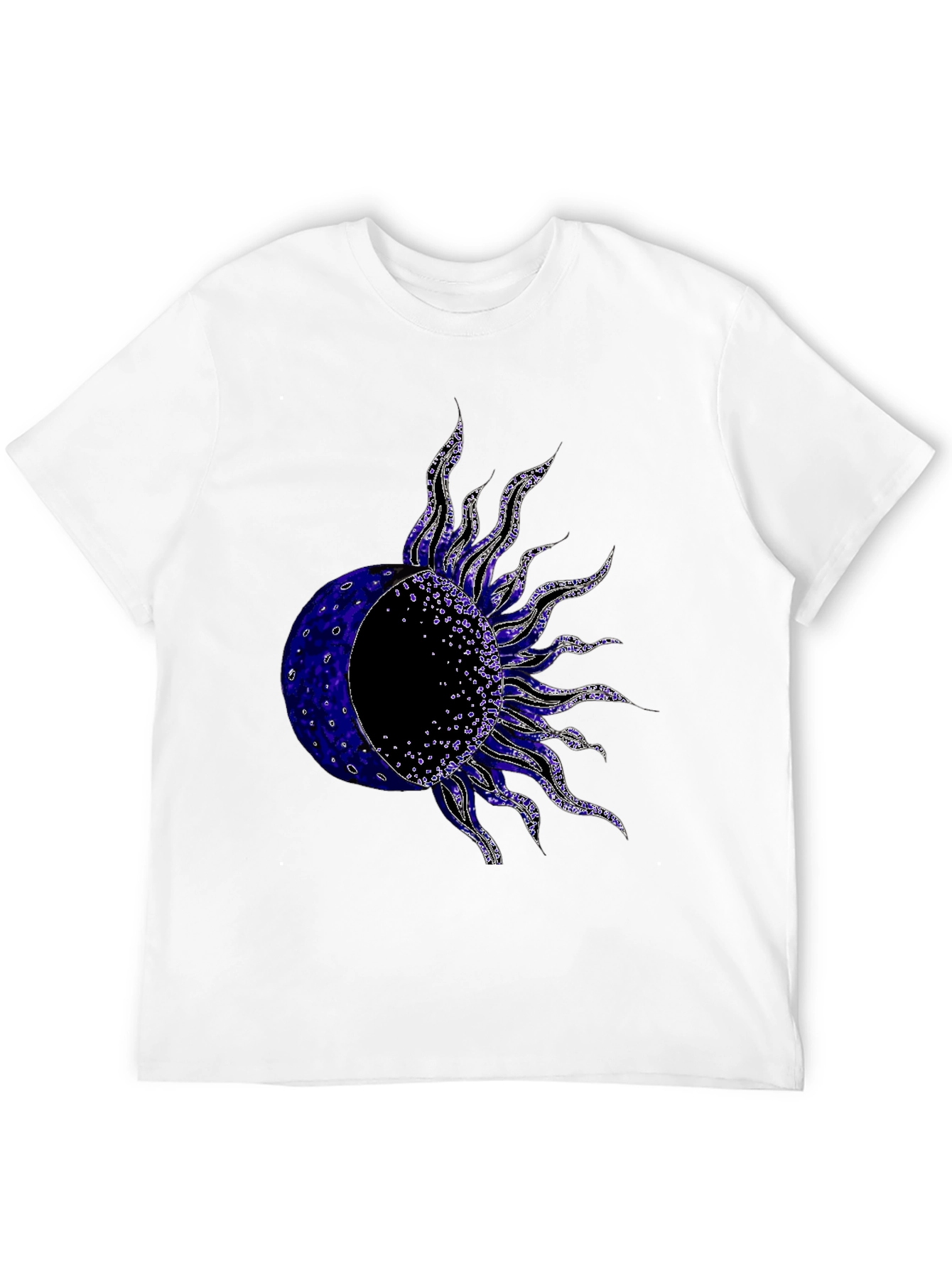 Celestial Sun and Moon Graphic Tee