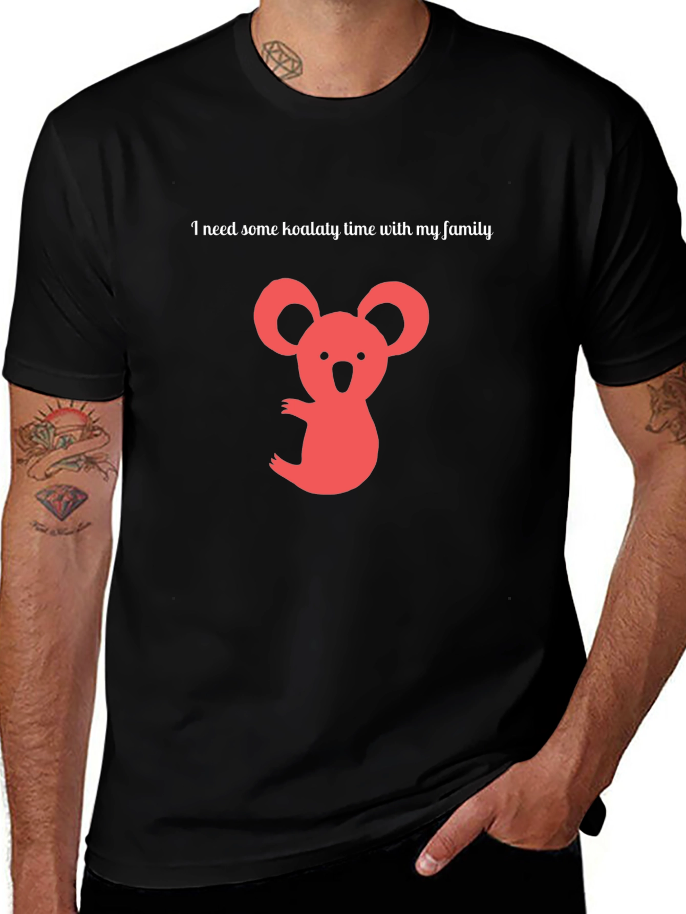 Koala Family Time Graphic Tee