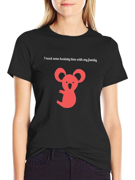 Koala Family Time Graphic Tee