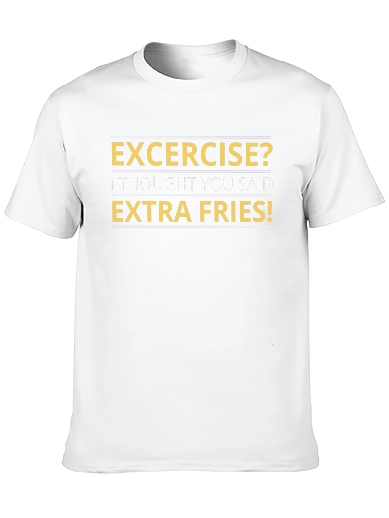 Funny Extra Fries T-Shirt